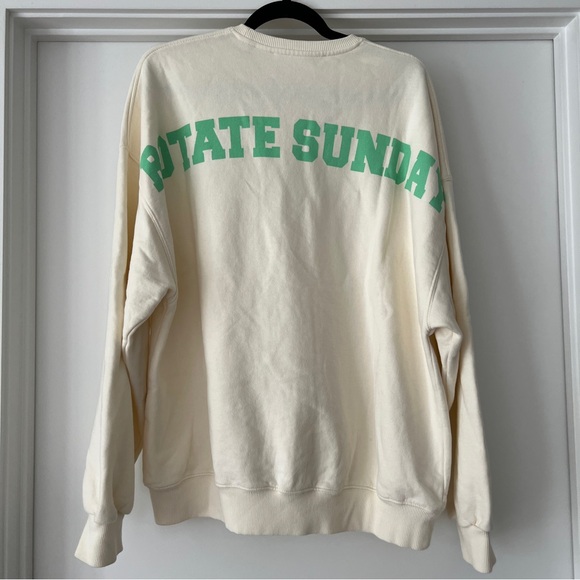 ROTATE Birger Christensen - Ivory Sweatshirt and Shorts - Size XS - Picture 8 of 15